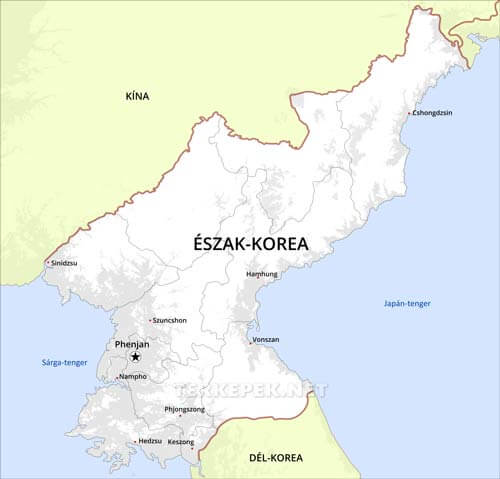 Észak-Korea városai